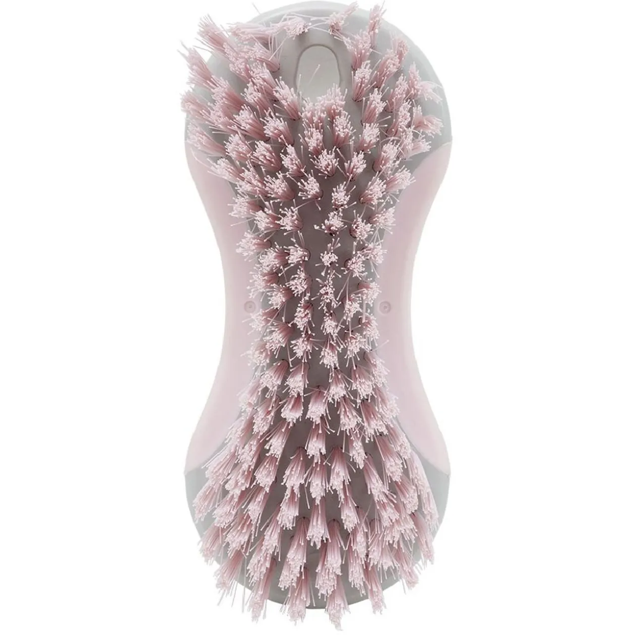 Brosse de nettoyage décorée 16x7x3,5cm rose