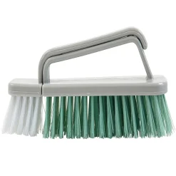 Brosse 2en1 Homclean poils souples et durs grise