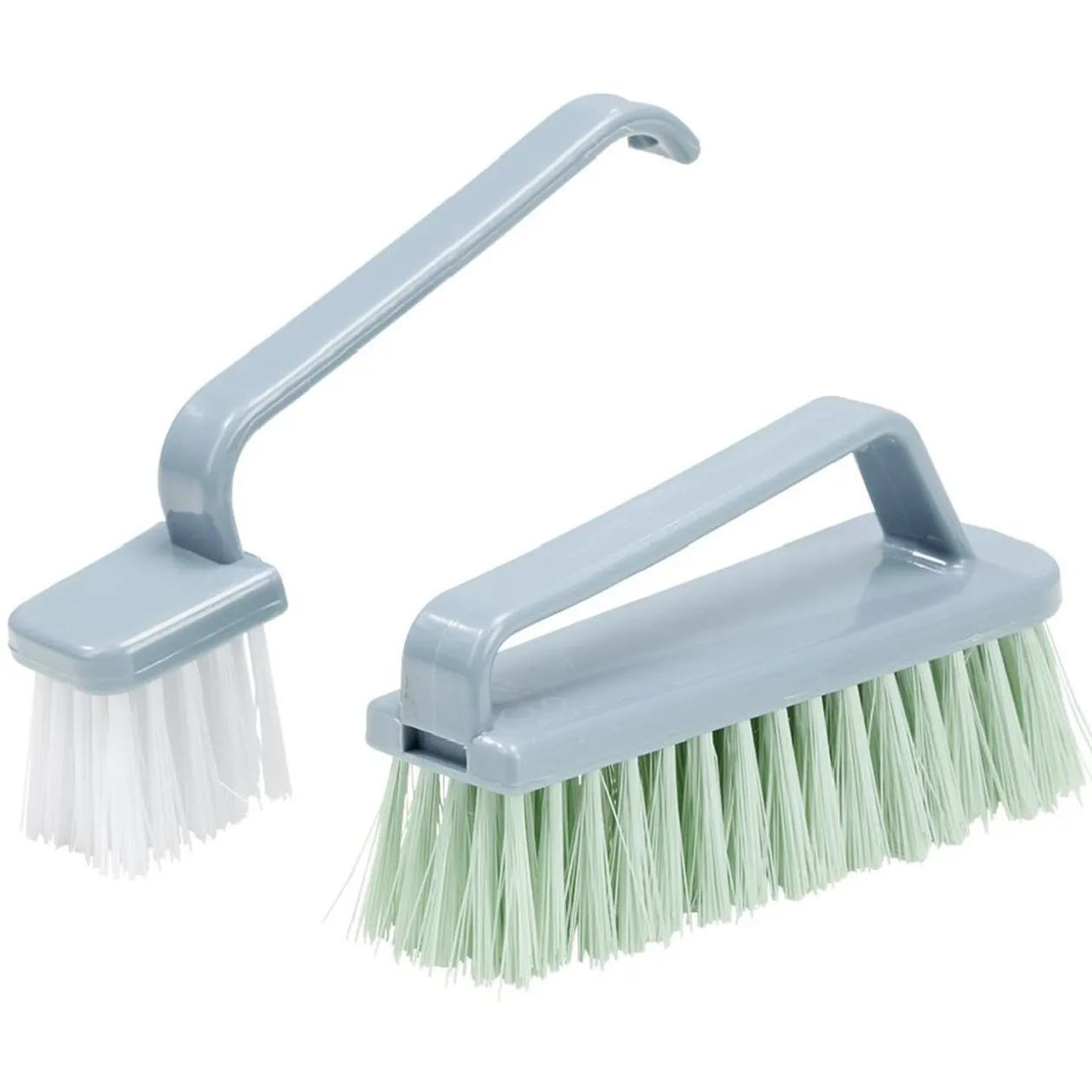 Brosse 2en1 Homclean poils souples et durs grise