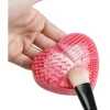 Brosse nettoyage pour pinceau de maquillage en silicone