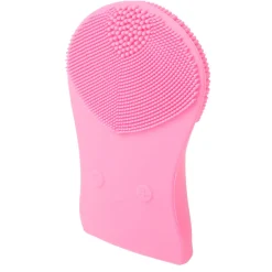 Brosse nettoyante rose pour visage