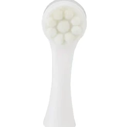 Brosse nettoyante visage blanche et rose
