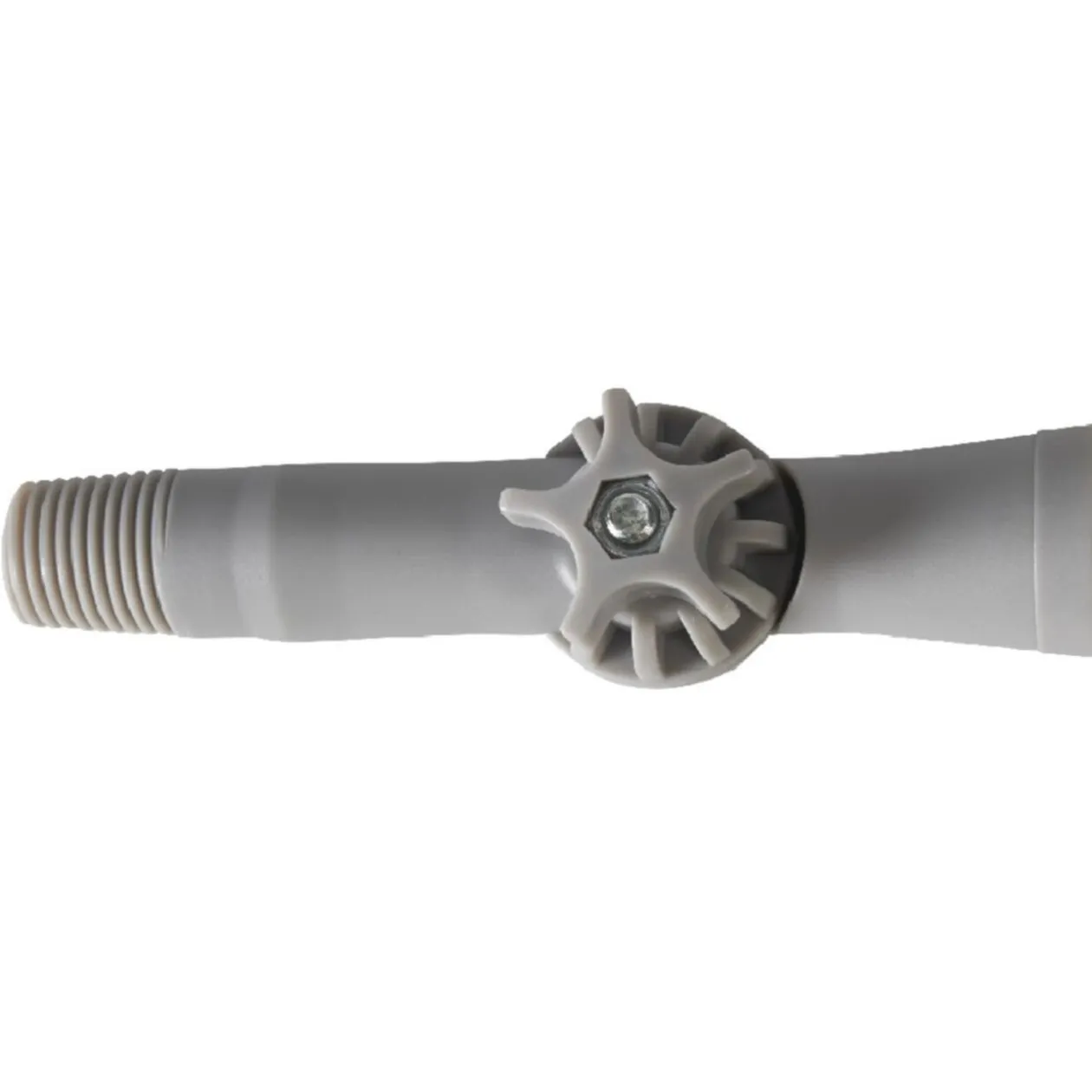 Brosse téléscopique Homclean embouts x3 gris et bleu