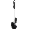 Brosse WC avec brossette intégrée et manche détachable