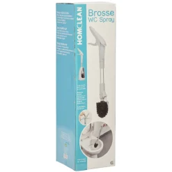 Brosse WC avec spray et recharge