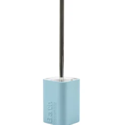 Brosse WC bleue