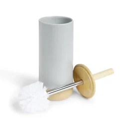 Brosse WC céramique Ø10,7x39cm