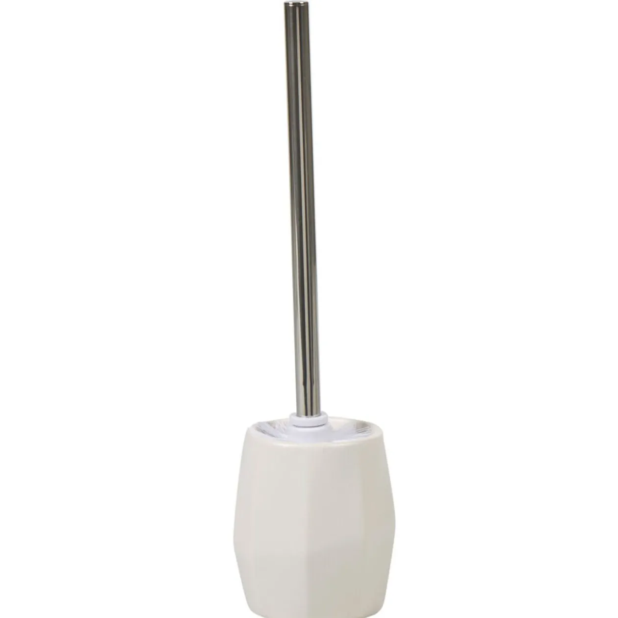 Brosse WC diamant blanc