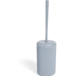 Brosse WC grise ou beige Ø9,5xH34cm.