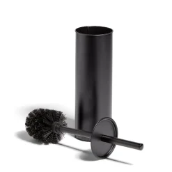 Brosse WC métal noir