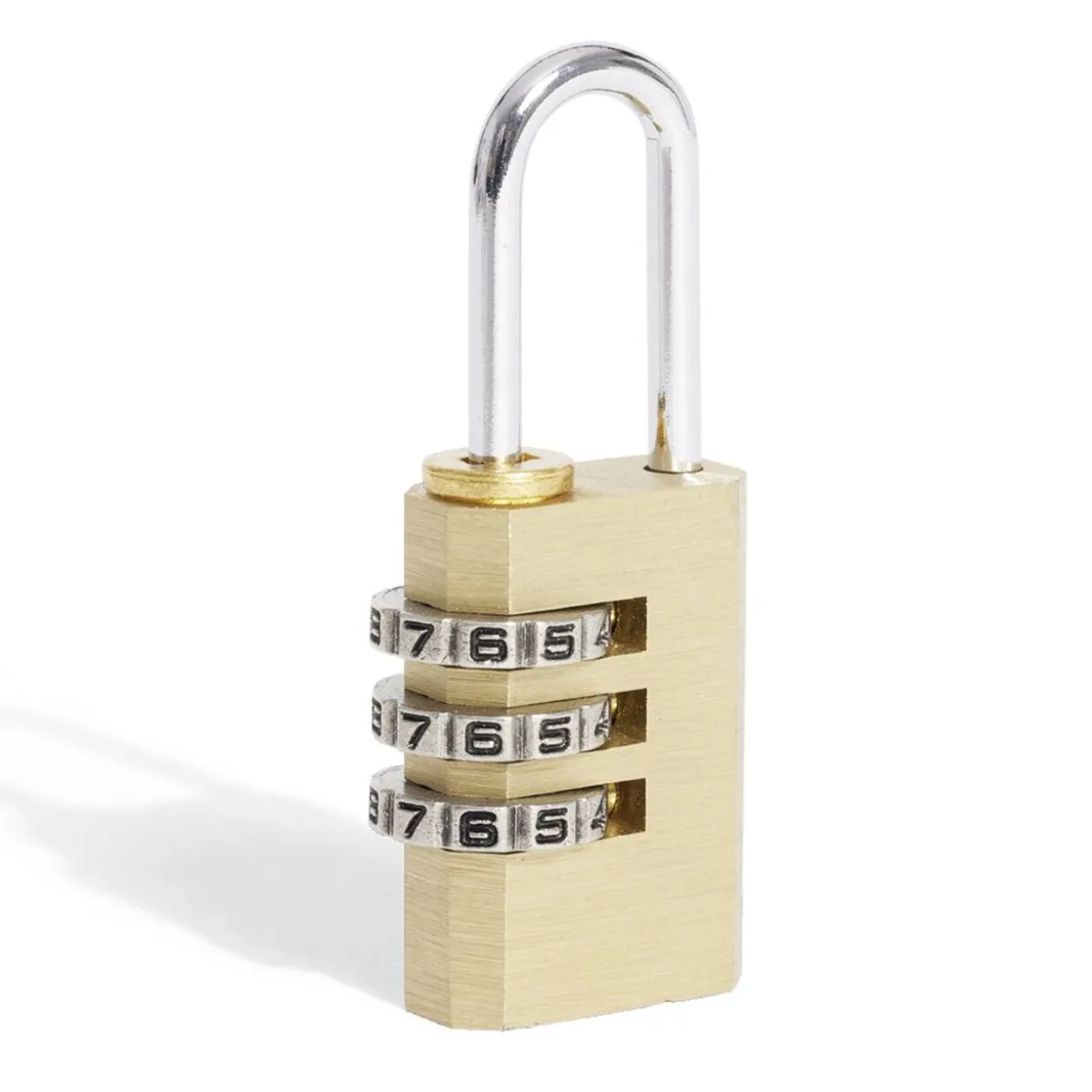 Cadenas à chiffres en laiton massif l.20 mm