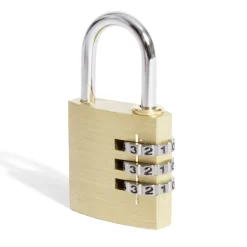 Cadenas à chiffres en laiton massif l.30 mm