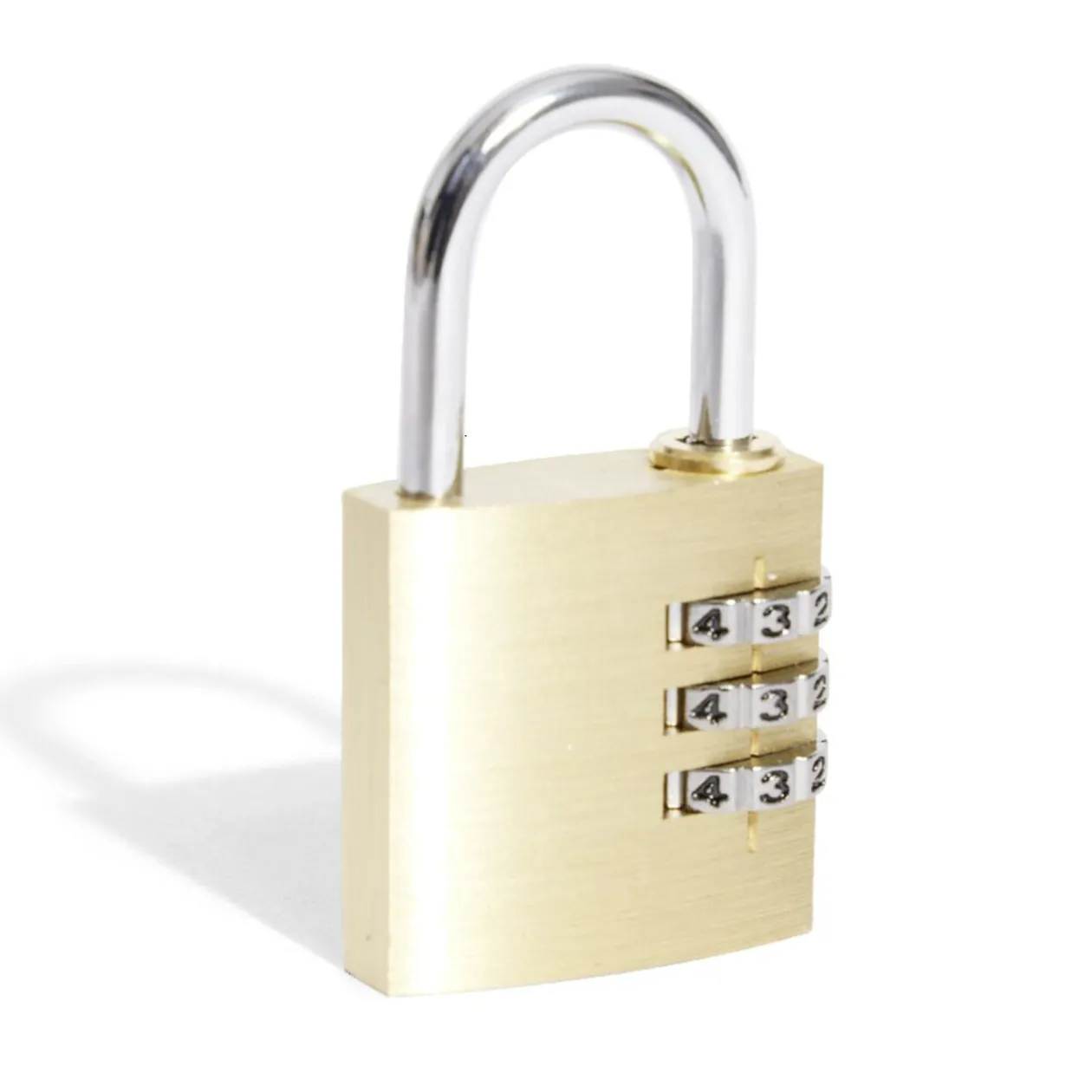 Cadenas à chiffres en laiton massif l.30 mm