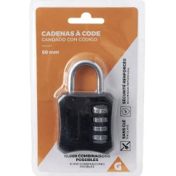 Cadenas à code 50mm