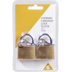 Cadenas x2 avec clé x4