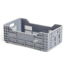 Cagette polypropylène bleue L17x10xH6cm