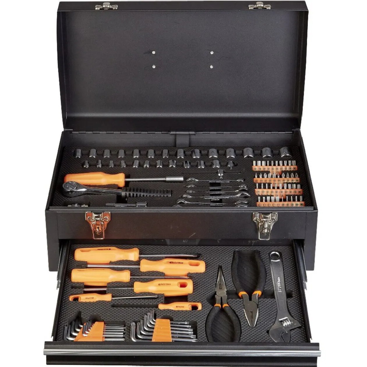 Caisse à outils en acier 119 pièces