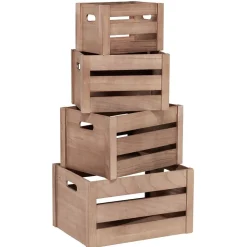 Caisse de rangement en bois Taille XS