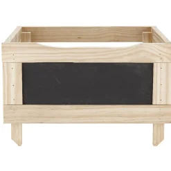 Caisse de rangement superposable en bois