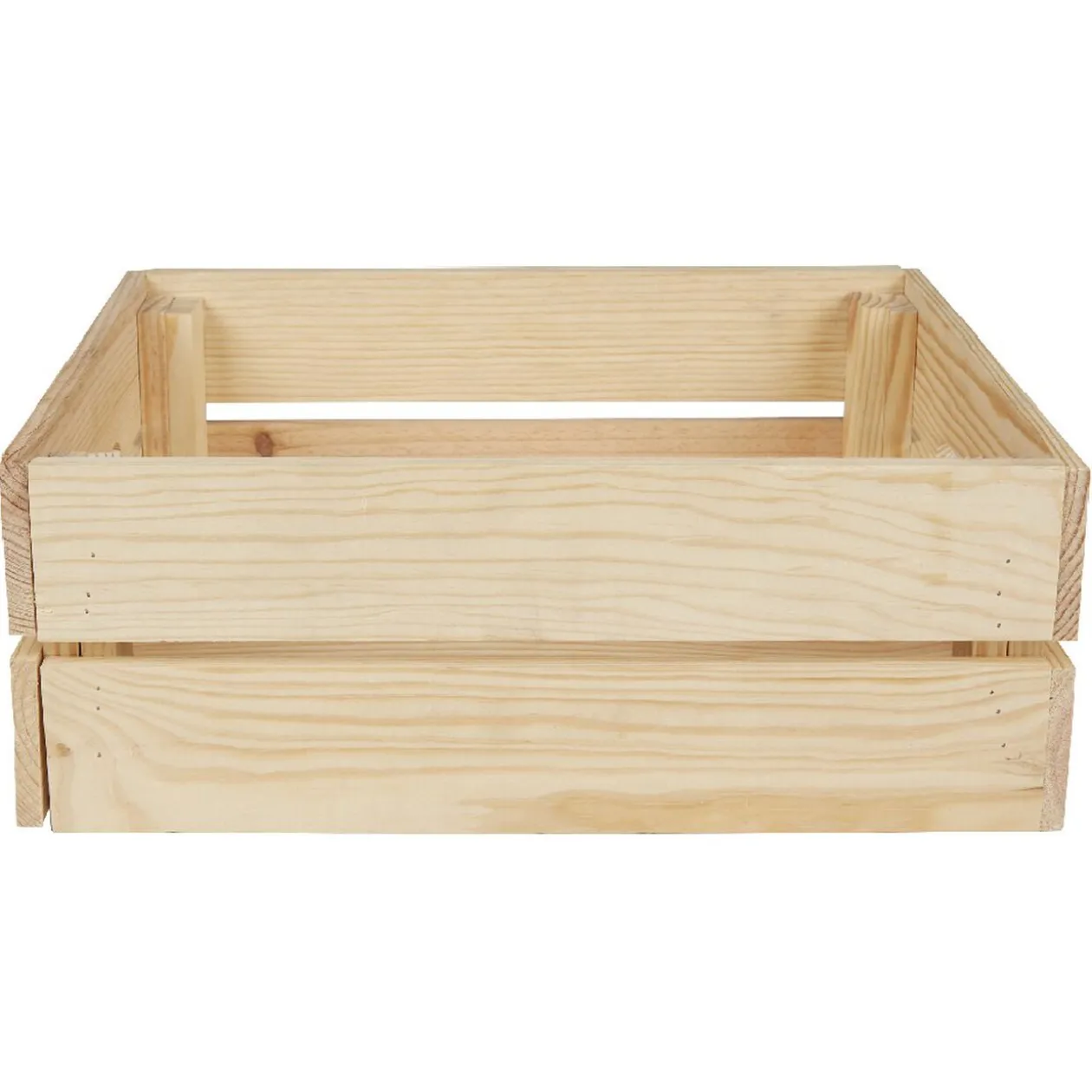 Caisse en bois pin massif à monter soi-même moyen modèle