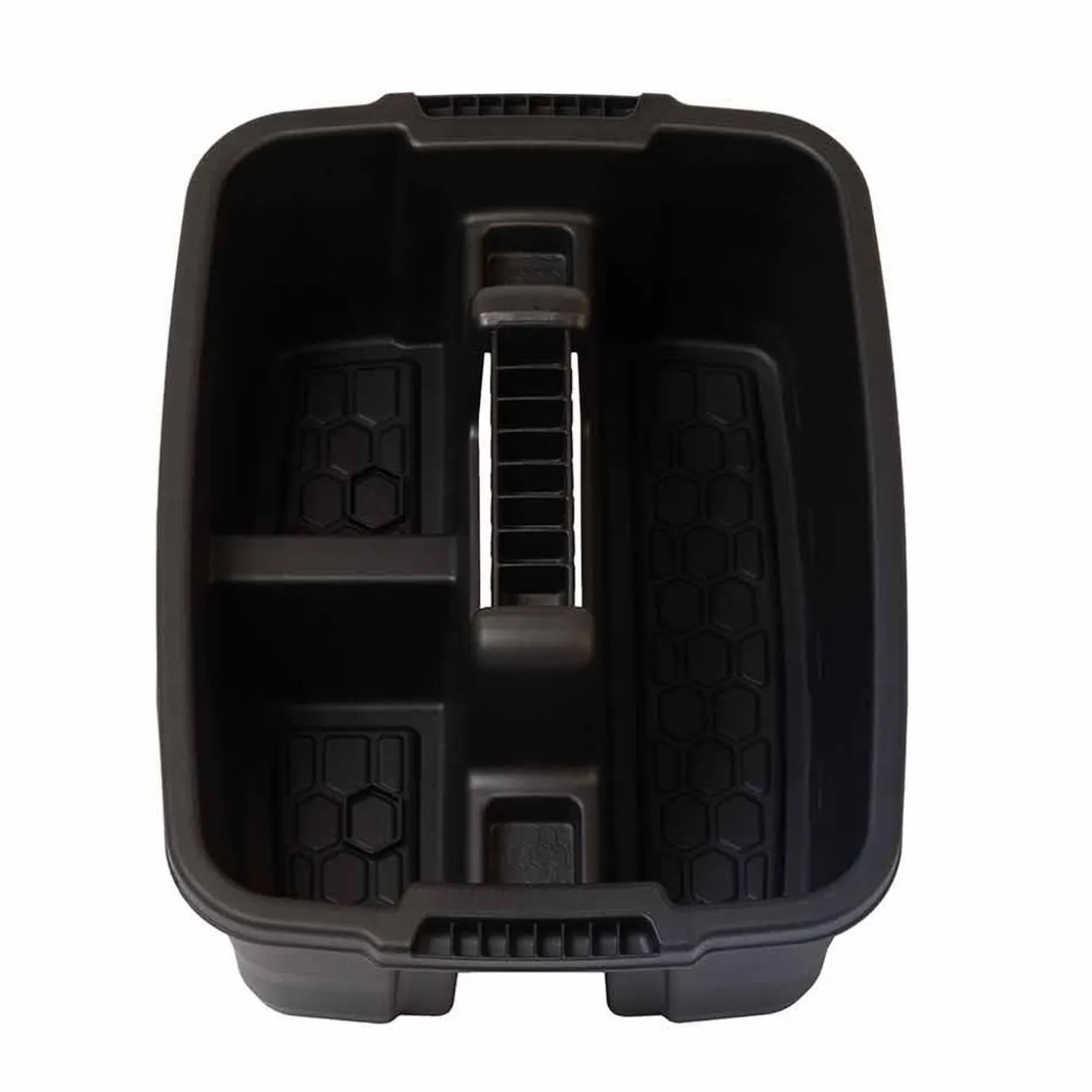 Caisse multiusage noire avec poignée