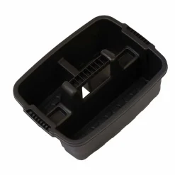 Caisse multiusage noire avec poignée