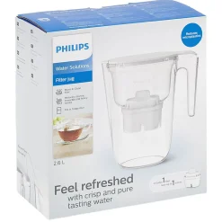 Carafe filtrante Philips Micro X-Clean 2,6 L + 1 filtre