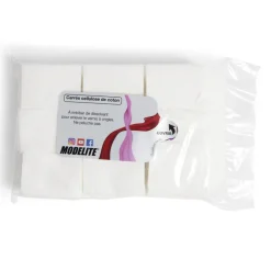 Carré cellulose de coton 4x5,6cm