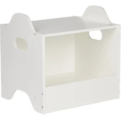 Casier de rangement superposable bois blanc