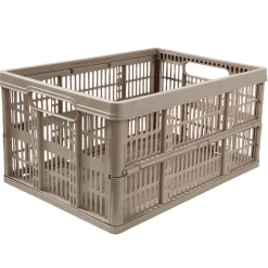 Casier pliant gris 32 L x2