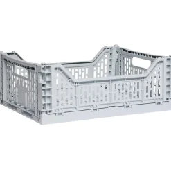 Casier pliant plastique rose 15 L