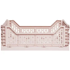 Casier pliant plastique rose 15 L