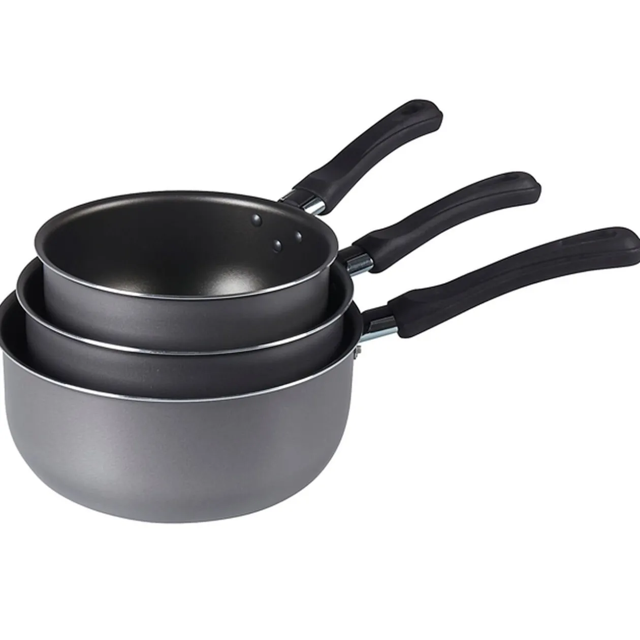 Casserole aluminium x3