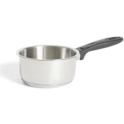 Casserole tous feux dont induction inox gris Ø15,5cm
