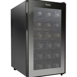 Cave à vin de service 18 bouteilles noir