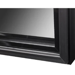 Cave à vin de service 18 bouteilles noir