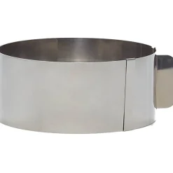 Cercle à pâtisserie extensible inox