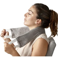 Écharpe d’auto-massage avec billes d'argile