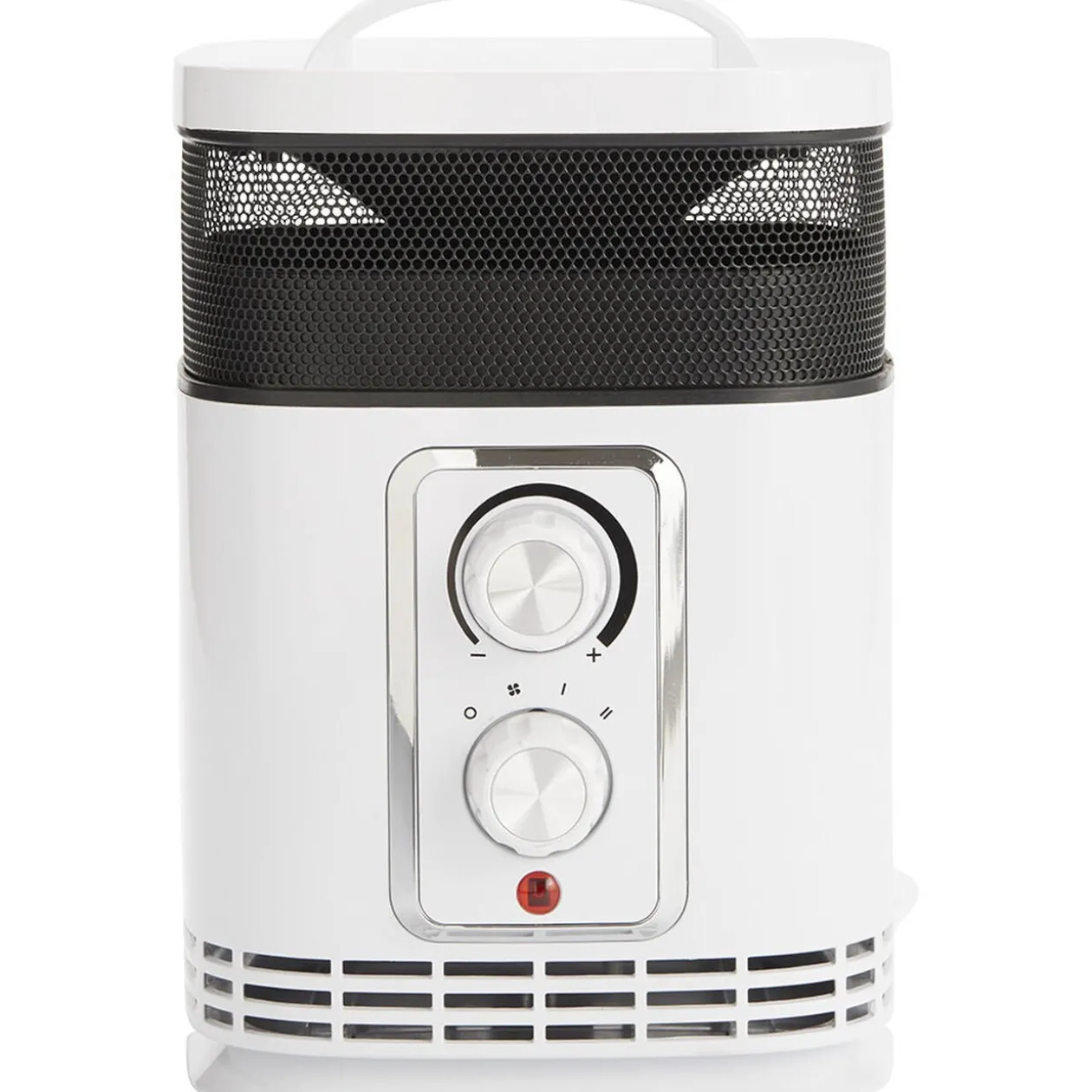 Chauffage soufflant céramique 360° Homday blanc et noir