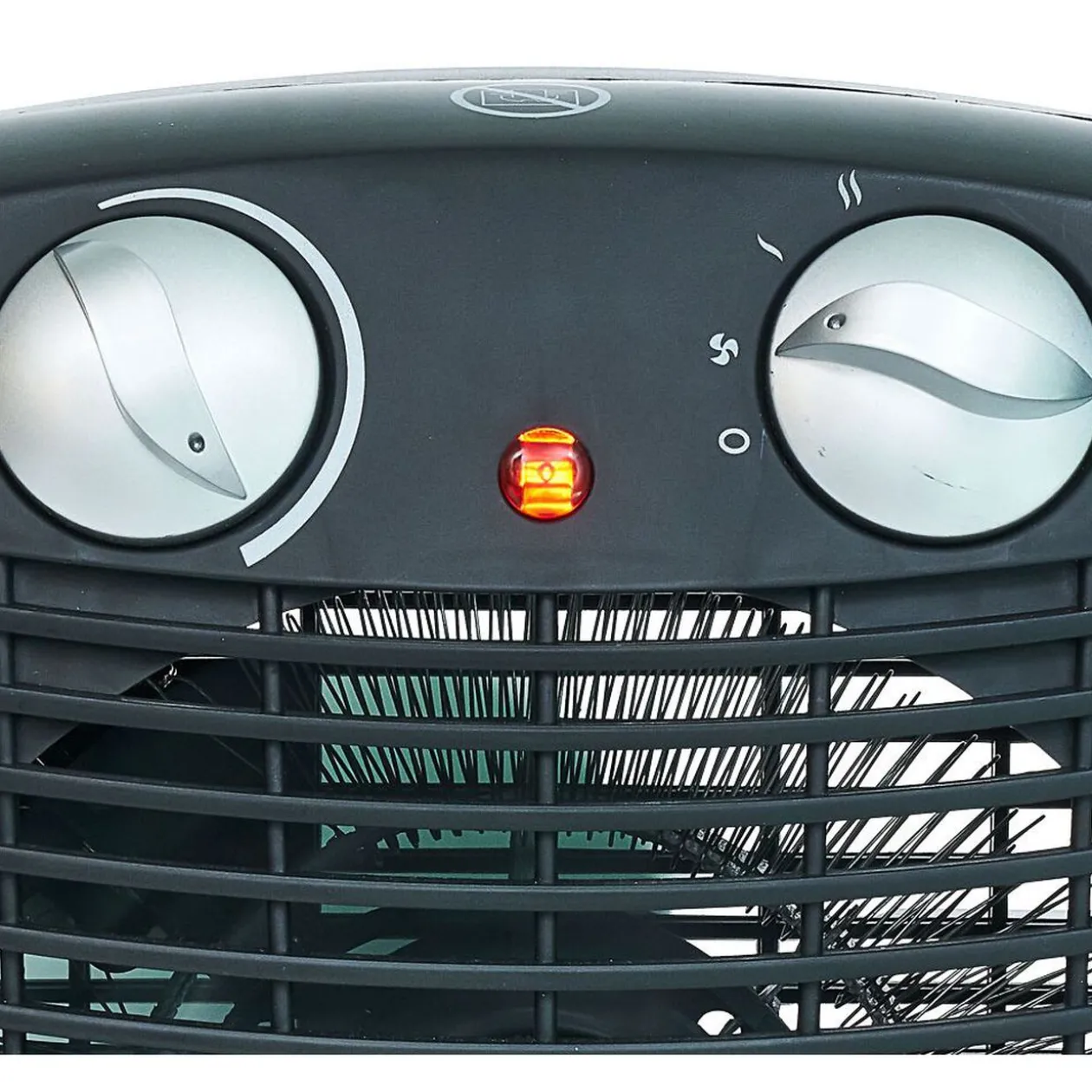 Chauffage soufflant noir 2000W