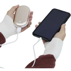 Chauffe-mains powerbank rechargeable 3000mAh