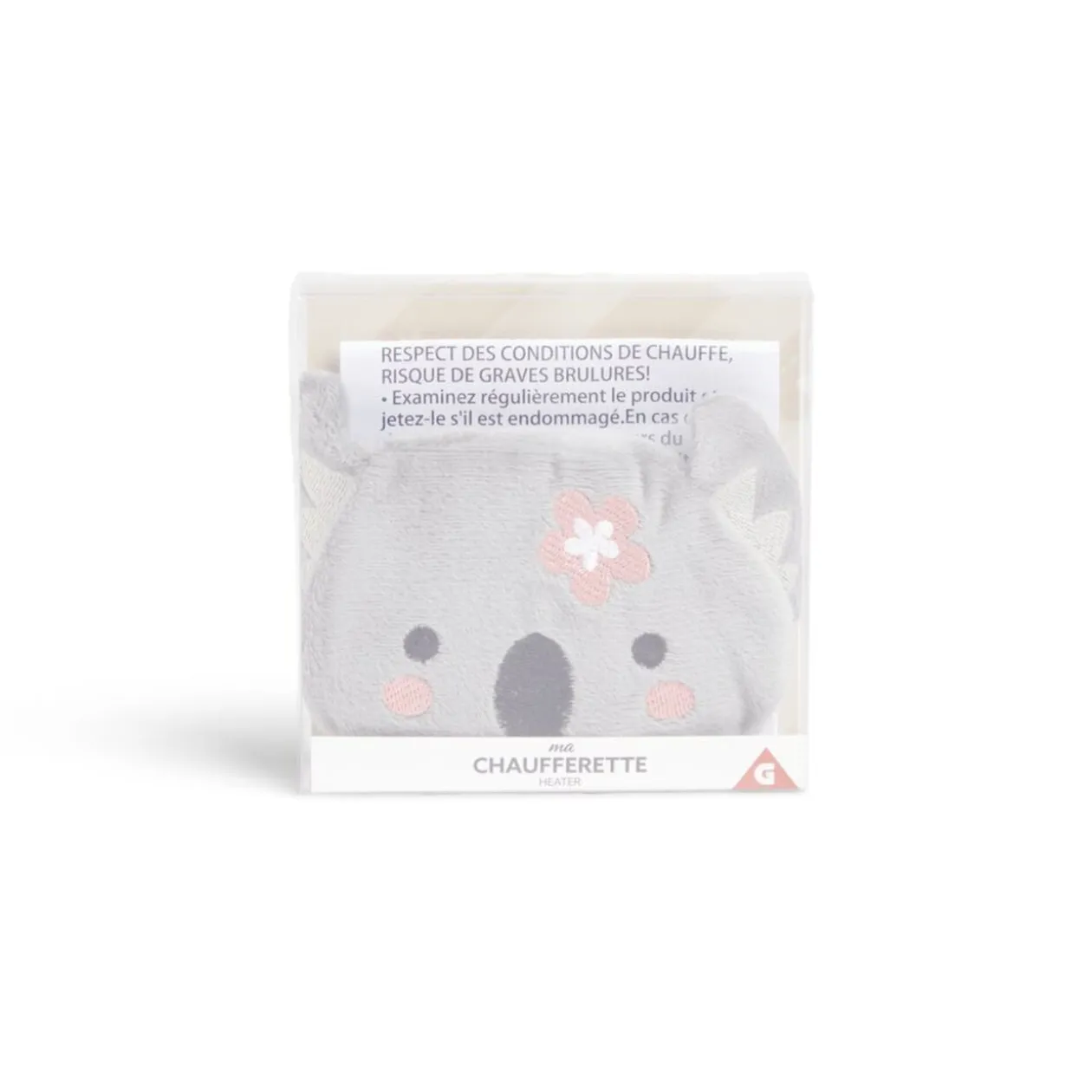 Chaufferette main micro-ondes 10x12cm - 4 modèles