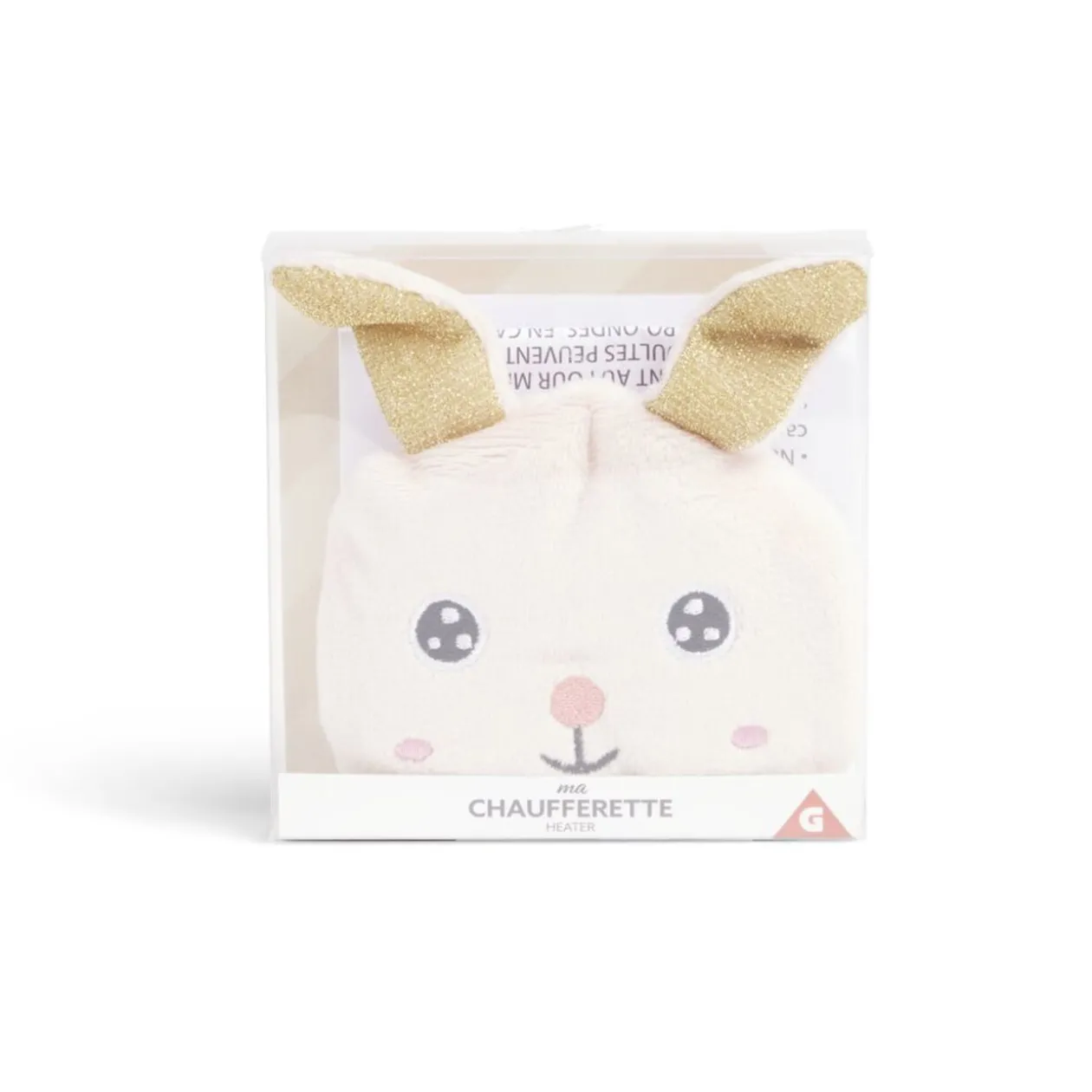 Chaufferette main micro-ondes 10x12cm - 4 modèles