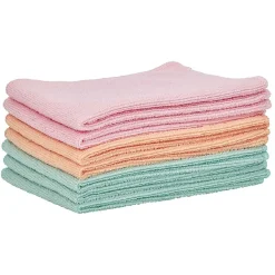 Chiffon en microfibre coloré x 7