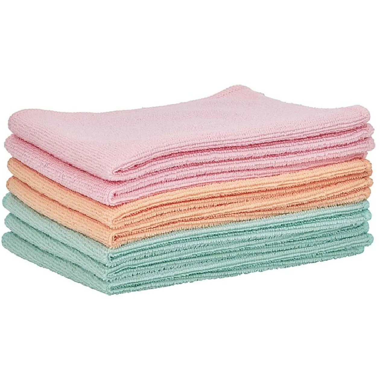 Chiffon en microfibre coloré x 7