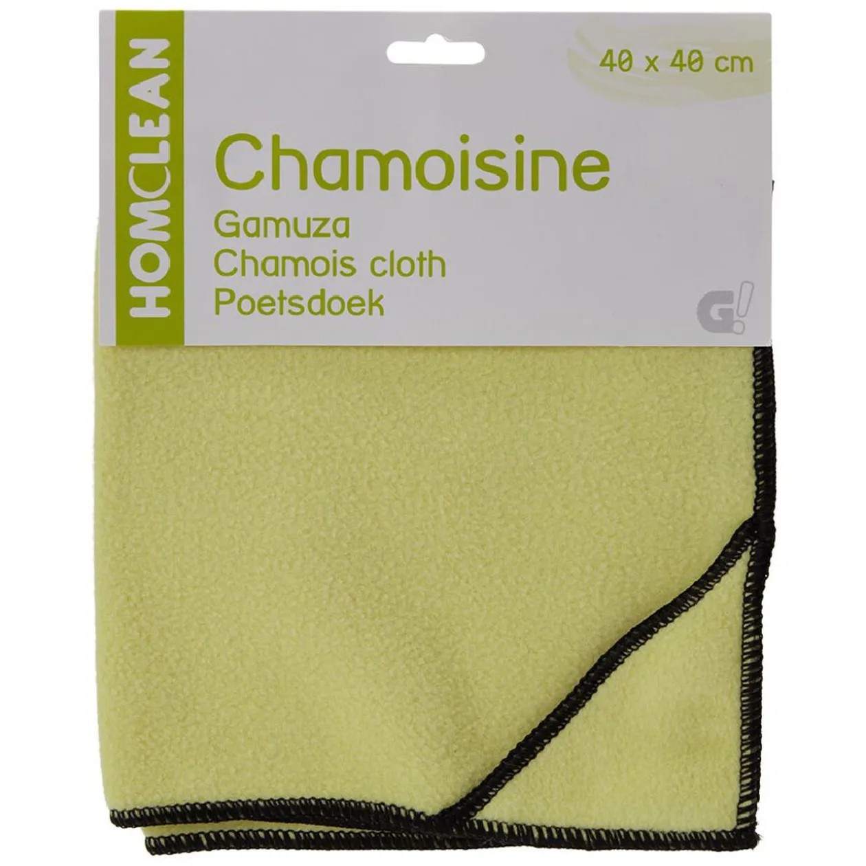 Chiffon microfibre chamoisine 40x40cm