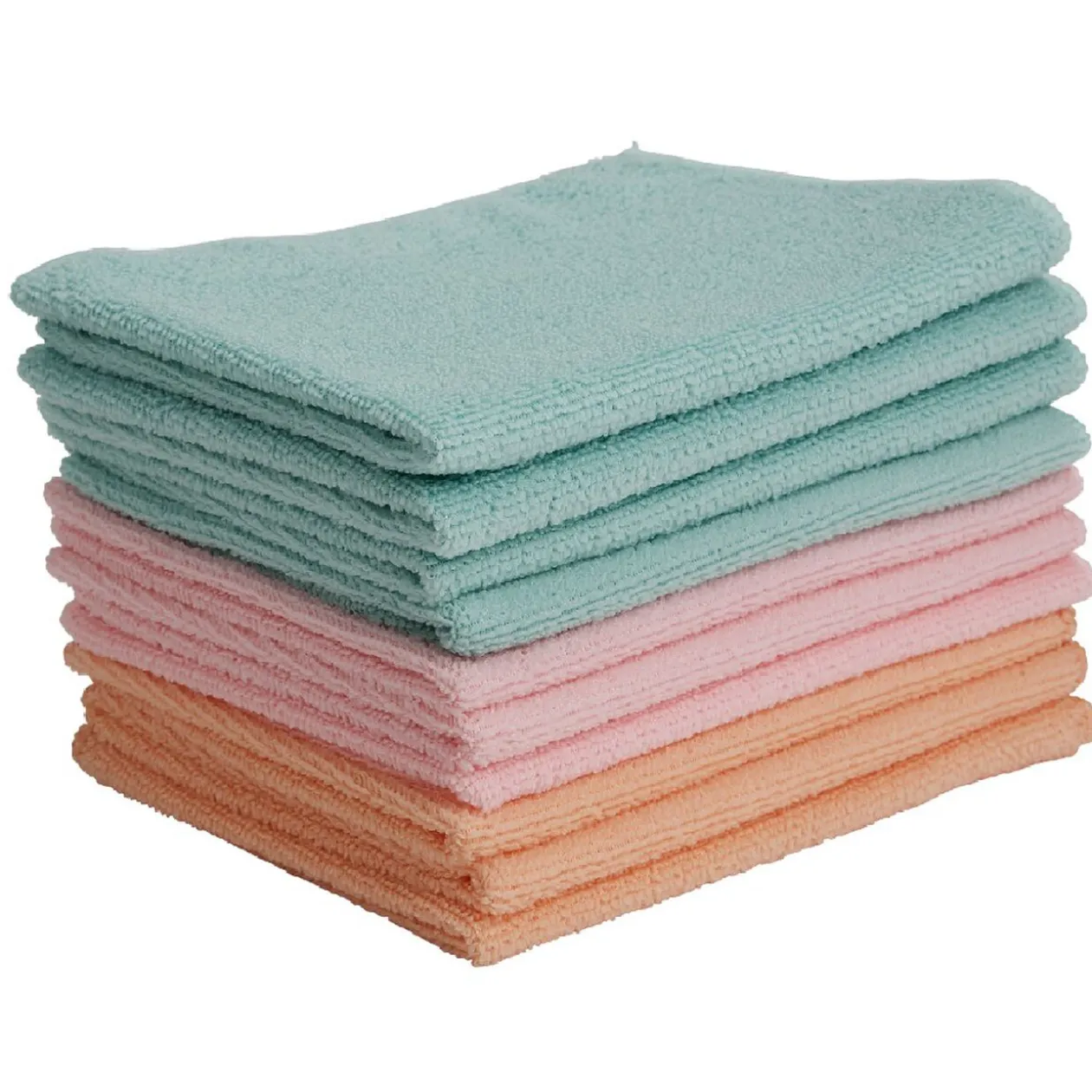Chiffon microfibre multicolore x10