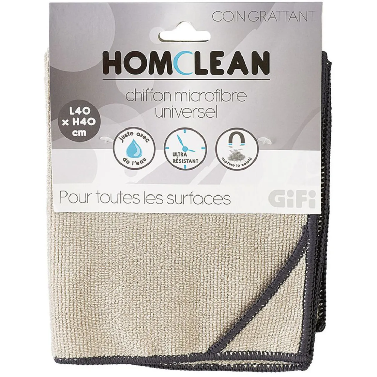 Chiffon microfibre universel