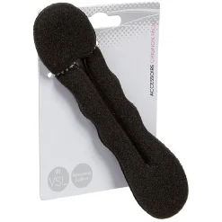 Chignon facile en plastique noir