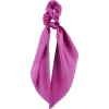 Chouchou foulard long violet